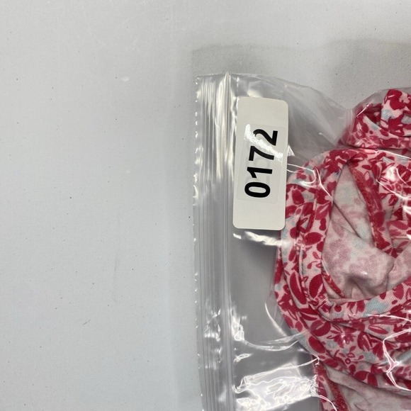 BCBG Paris Dress Womens XL Pink Floral Cutout Twist Back Sleeveless V-Neck NEW - Picture 12 of 12